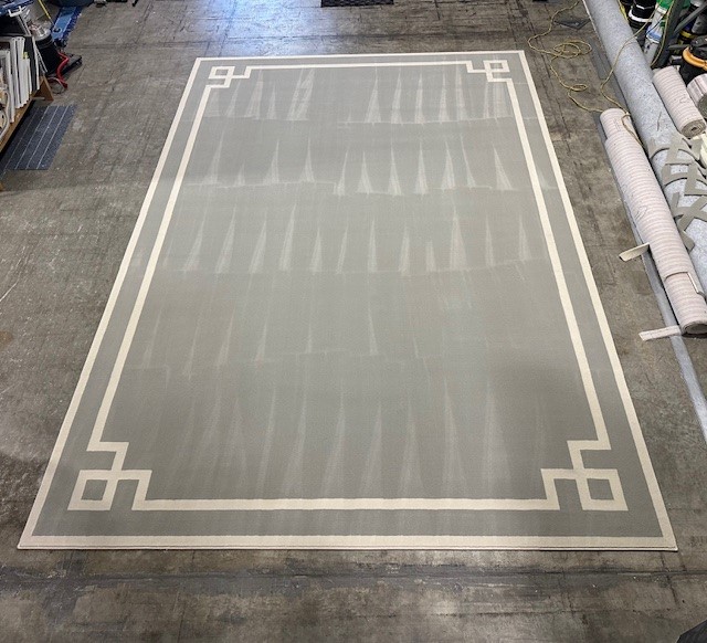 custom border area rug in North Carolina